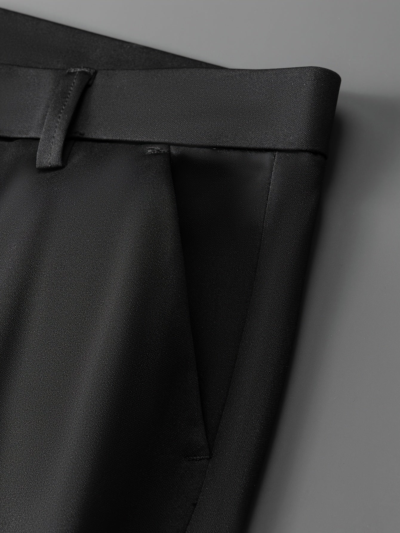 Pantalones largos casuales para hombre, primavera y otoño, ajuste regular, poliéster y spandex, patrón de letras