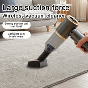 Wireless Portable Vacuum Cleaner with Strong Suction for Car and Home