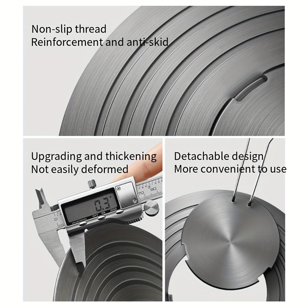 Aluminum Gas Stove Burner Covers Heat-Resistant Detachable Anti-Frosting Plate