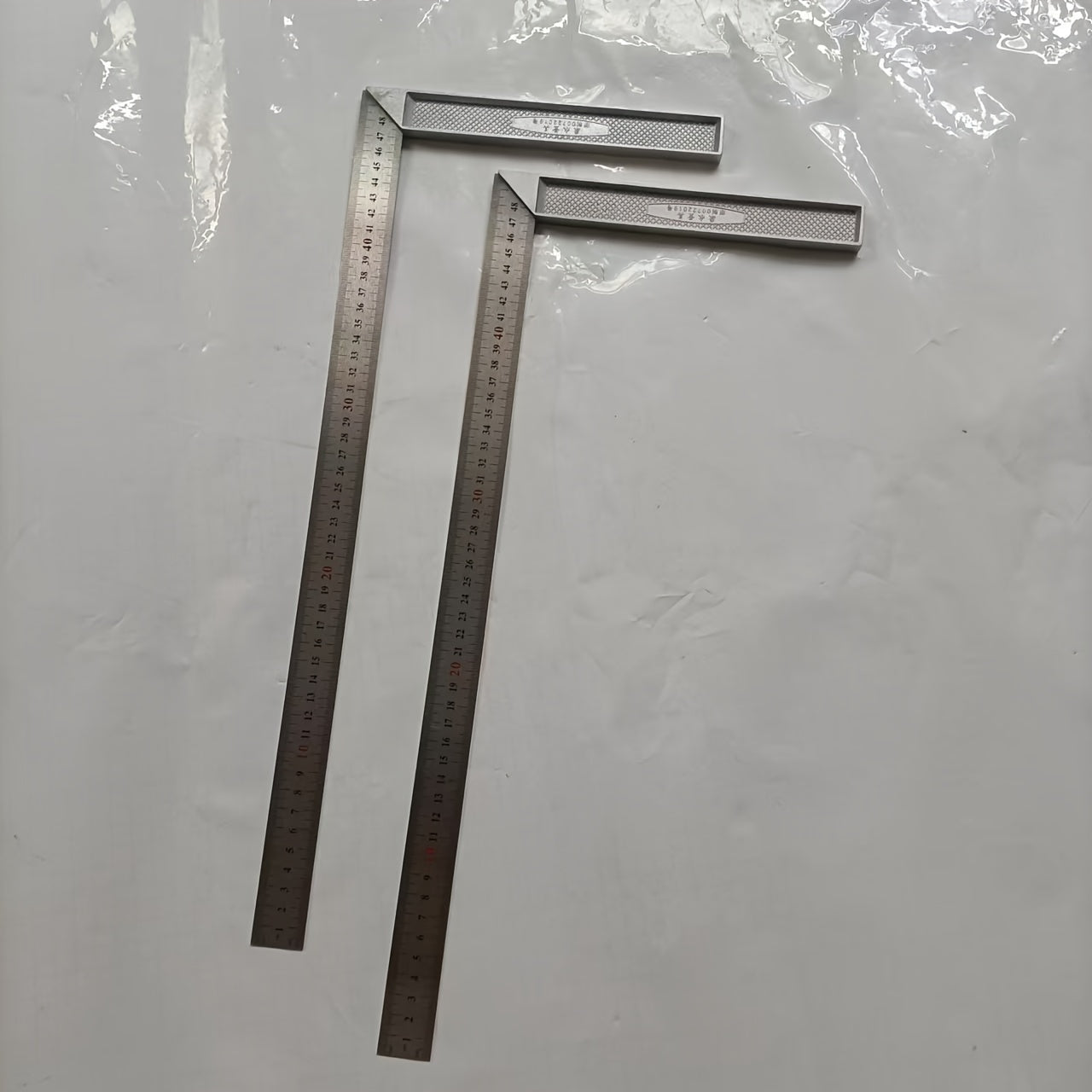 250cm Alyuminiy burchak chiziq suv o'tkazmaydigan po'lat kvadrat yog'och ishlash va sanoat uchun