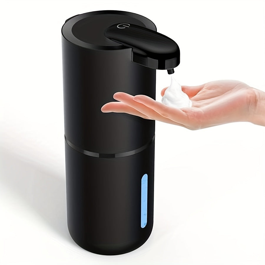 Wall-Mounted 380ml Touchless Soap Dispenser with USB Rechargeable Battery and Multi-Level Foaming