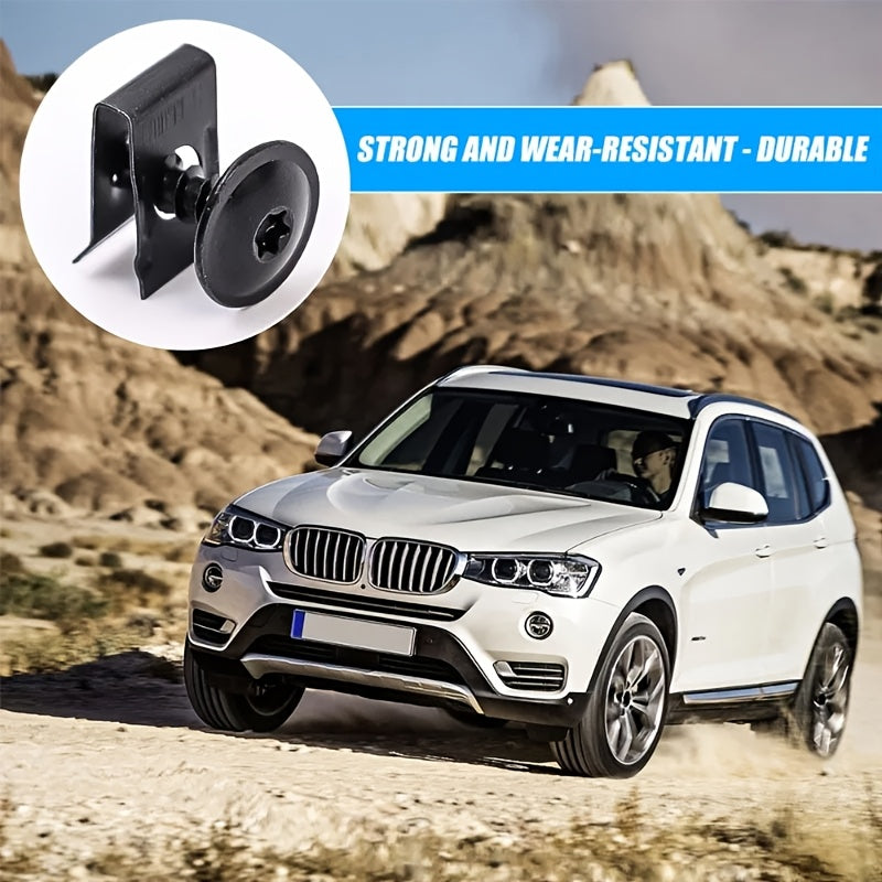 Kit de tornillos autoperforantes de metal para coche, espaciadores en forma de U para reparación de autos y motocicletas