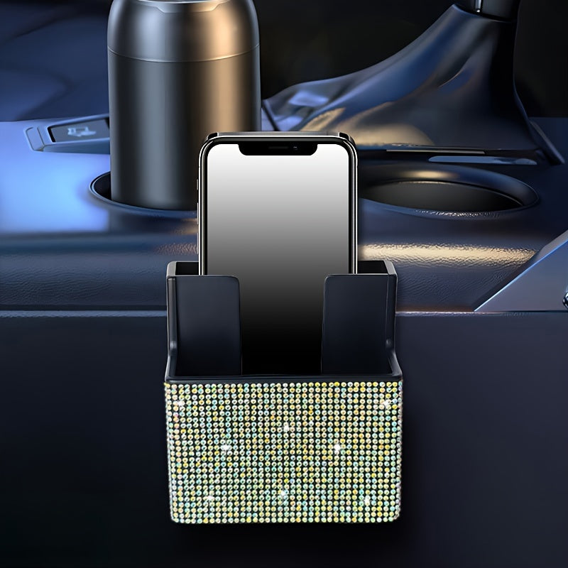 Универсальный держатель для телефона и очков в салоне автомобиля, на присоске, из пластика