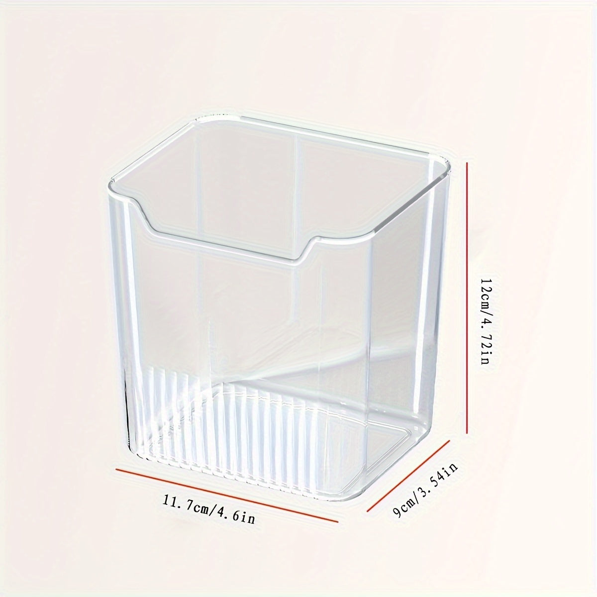 3 ta BPA-free saqlash qutisi to'plami - oshxona joyini zamonaviy shaffof qutilar bilan oziq-ovqatni tartibga solish uchun tashkil eting, muzlatgich, shkaflar va ish stolida qulay tutqichlar bilan.