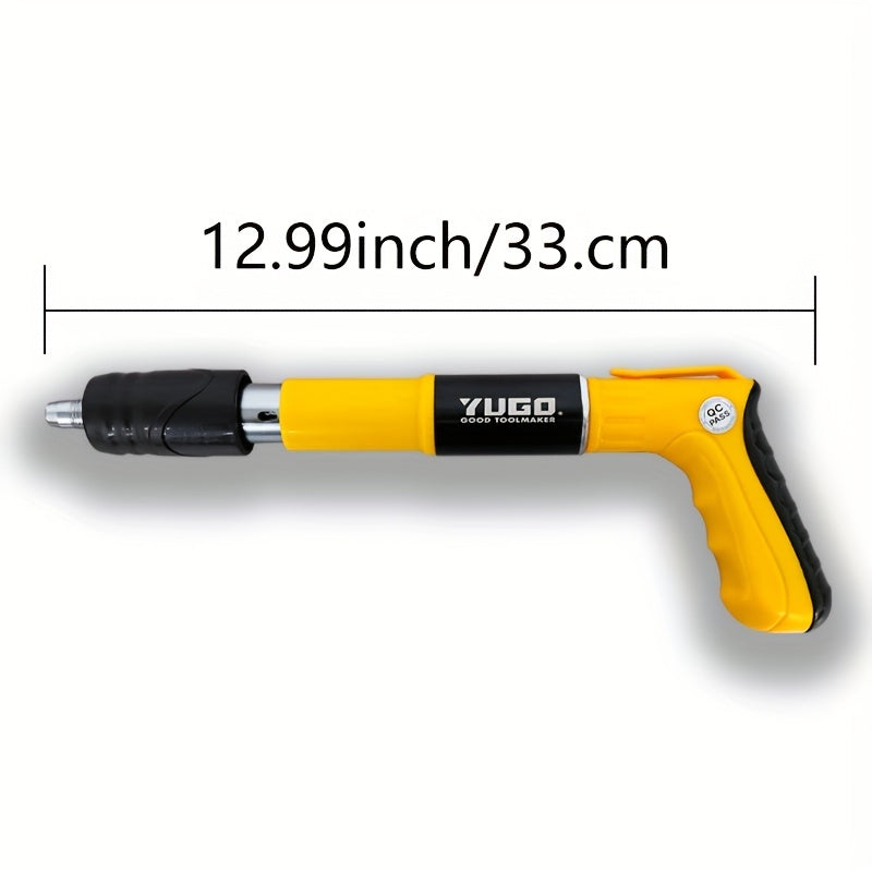 Portable Nail Gun Set for Steel Structures and Ceilings Battery-Free Home Improvement