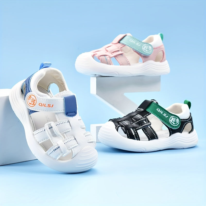 Unisex Children's Summer Soft-Soled Sandals for Learning to Walk Toddler Beach Shoes for Boys and Girls 0-3 Years