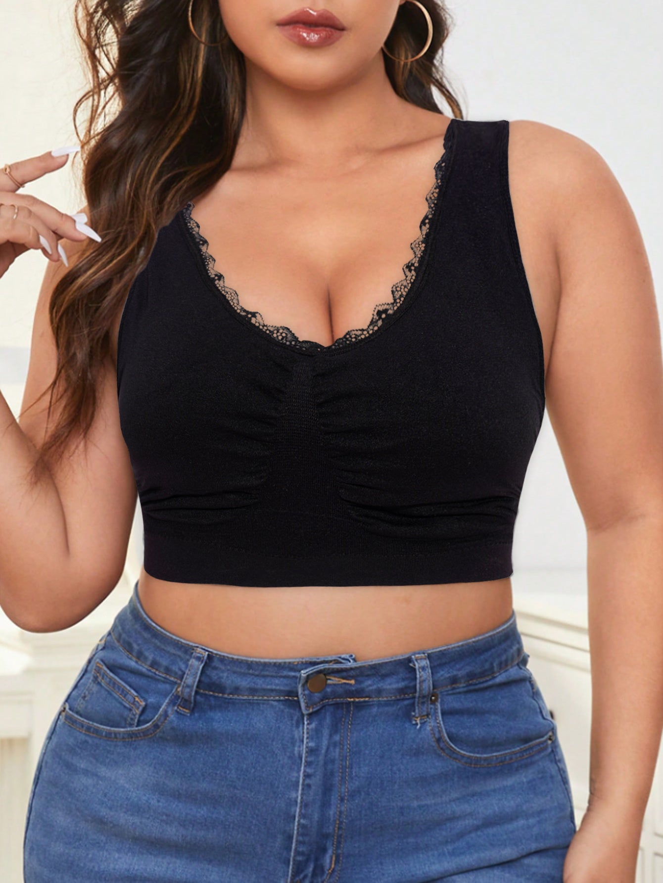Women's Seamless Breathable Inverted Tube Top for Casual Wear