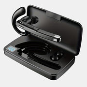 Wireless Headphones Stereo Hands-Free Microphone for Driving Office Use Compatible with iOS Android