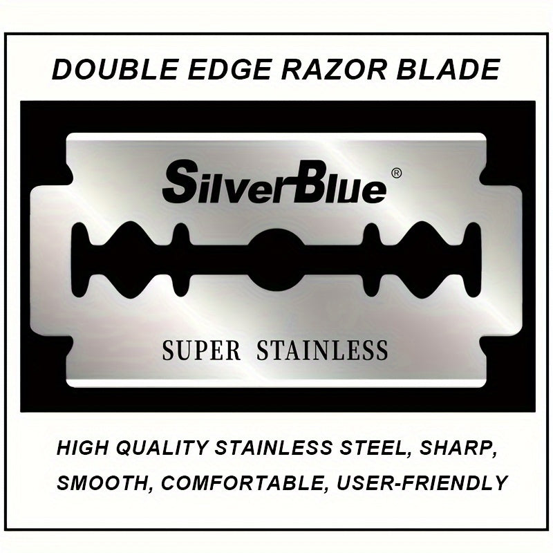 Men Women Double-Sided Stainless Steel Razor Blades 5/10/20 Pcs Sharp Comfortable