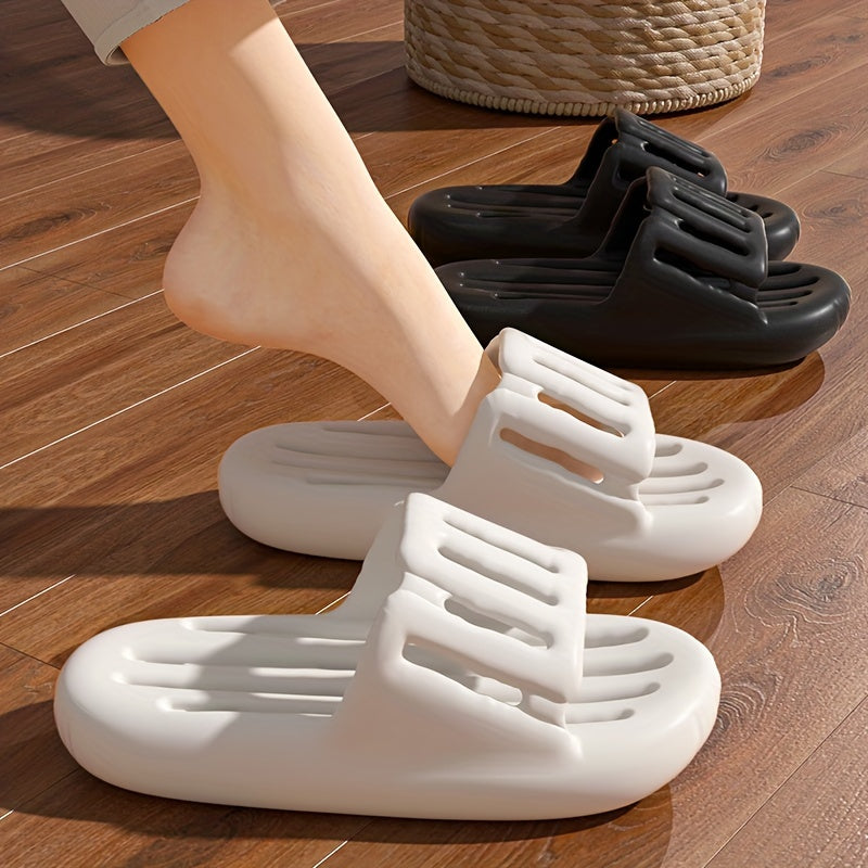 Women's Quick-Dry EVA Slide Sandals Open-Toe Summer Indoor Outdoor