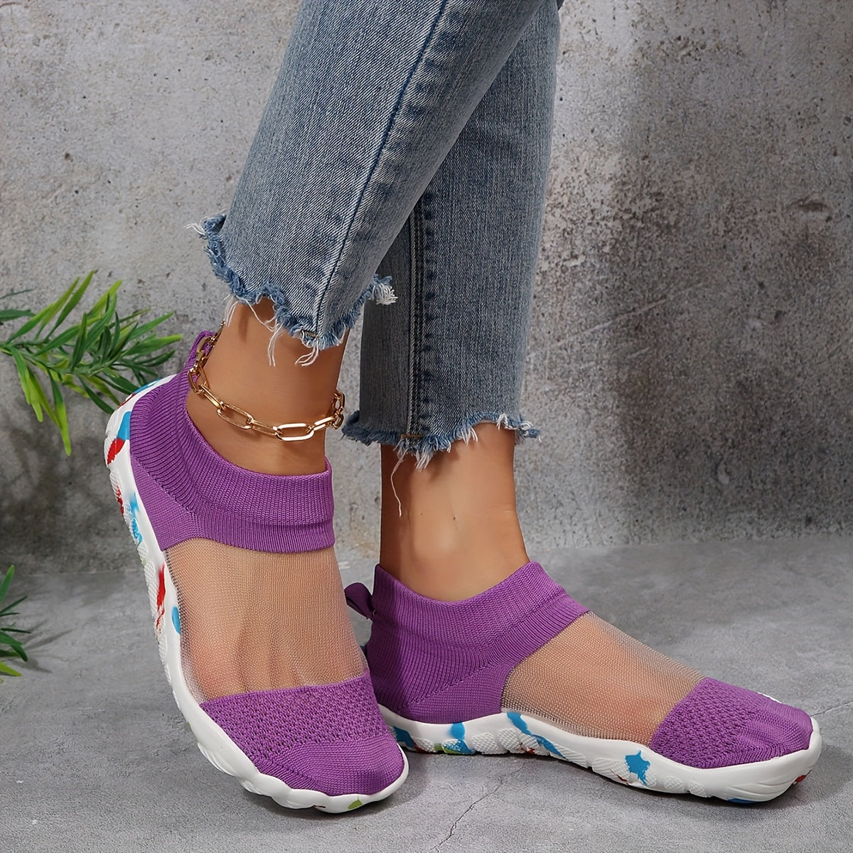 Women’s Casual Sports Shoes for Indoor Training, Water Wading, and Jogging