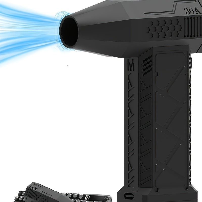 Portable High-Speed Turbo Fan Rechargeable Brushless Motor Indoor Outdoor Use