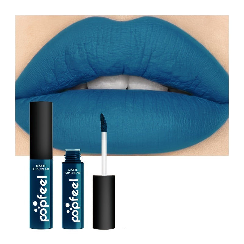 Long Lasting Matte Lip Gloss for Women Liquid Lipstick with Bold Color
