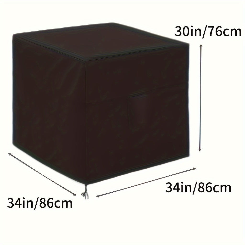 Funda para aire acondicionado de todas las estaciones, impermeable, a prueba de polvo y viento, con bolsa de almacenamiento