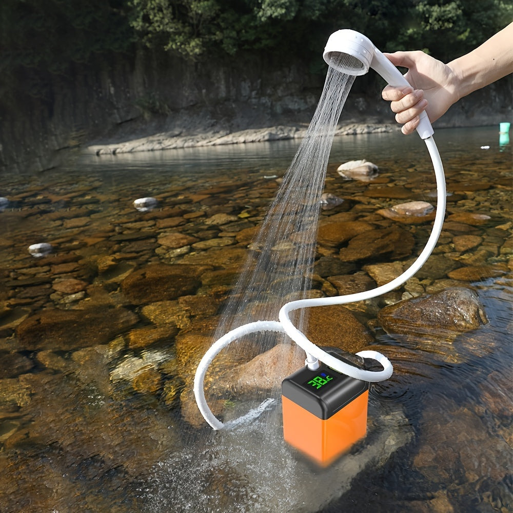 Tashqi elektr shower bosh portativ yomgʻir showeri RV va qishloq joylar uchun