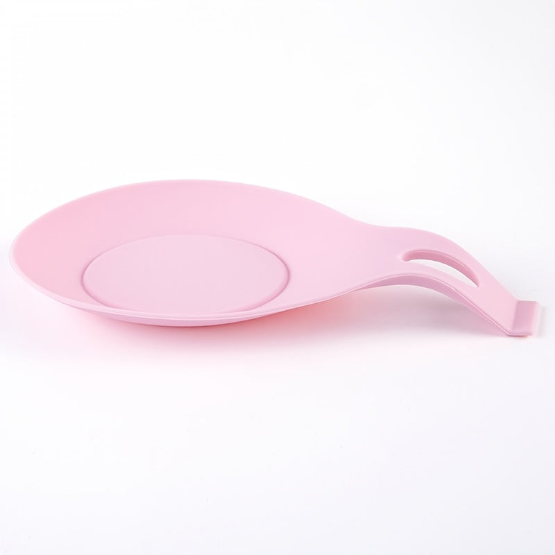 Silicone Kitchen Utensil Holder Heat-Resistant Easy to Clean Spoon Rest