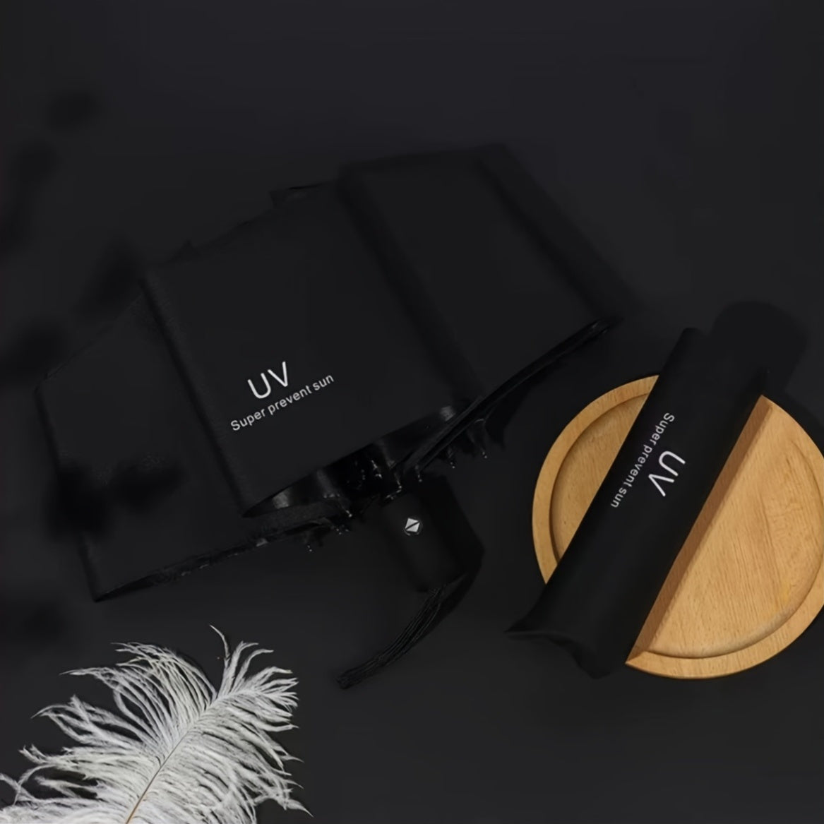 8-Stripe Avtomatik yig'iladigan UV soyabon, suv o'tkazmaydigan, shamol o'tkazmaydigan, zamonaviy, quyosh, yomg'ir, golf o'ynovchilar uchun