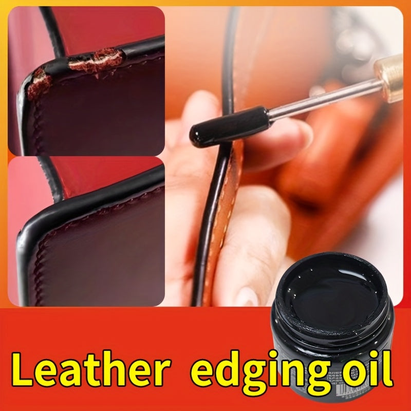 Leather Edge Coloring Kit 30ml for Bags Belts Wallets Leather Finish