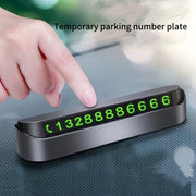 Car Moving Car Phone Number Plate Luminous Interior Supplies