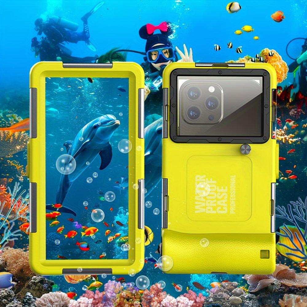 Waterproof Phone Case for Underwater Photography Diving Up to 15m 50ft Durable with Lanyard