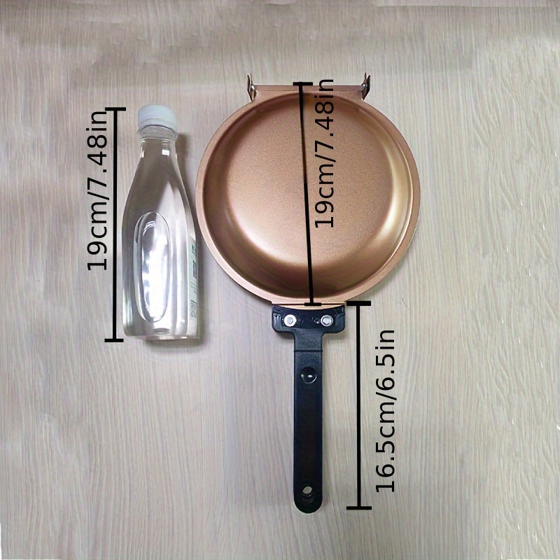 Meksika yig'ilish dizayni va yopishqoq bo'lmagan qoplamaga ega po'latdan yasalgan ikki tomonlama tekis tagli panjara, silikon spatula bilan. Batareyalar talab qilinmaydi. Kundalik pishirish va ertalabki ovqat uchun mos, past va