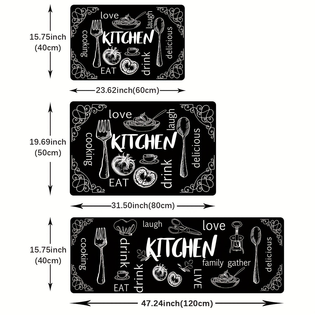 Коврик против усталости обеспечивает комфорт, долговечность и безопасность на кухне. Этот нескользящий мягкий коврик идеально подходит для длительного стояния на кухне. Он прочный и водонепроницаемый, что делает его идеальным для использования на кухне.