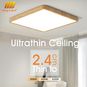 Modern Nordic LED Ceiling Light 24W 36W Ultrathin Square Indoor Living Room Bedroom