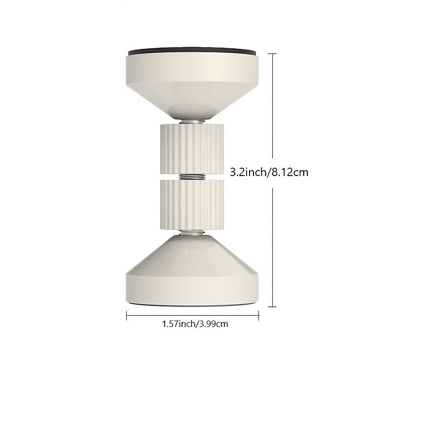 2 ta Moslashuvchan Boshqaruvchilar to'plami - Elektr energiyasi talab qilinmaydi, Kuchli plastikdan tayyorlangan, Yotoq va divanlar uchun klassik dizayn