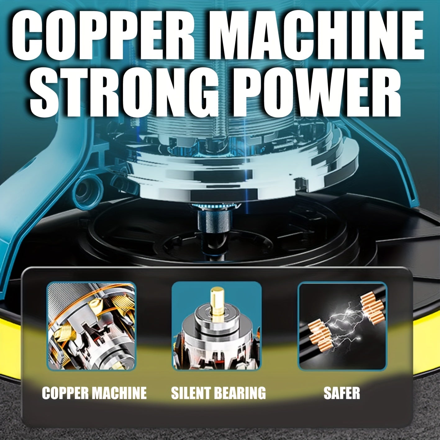 Cordless Mini Car Polisher 5000RPM with Adjustable Speed and USB Charging