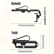 Universal Car Phone Holder 360° Rotatable Waterproof ABS Dashboard Mount