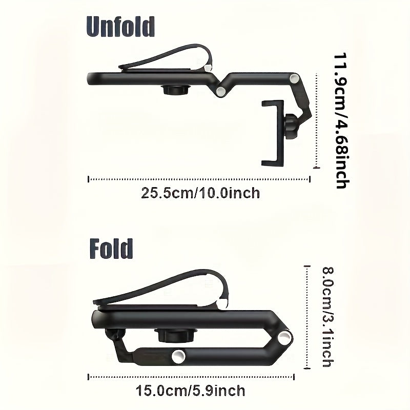 Universal Car Phone Holder 360° Rotatable Waterproof ABS Dashboard Mount