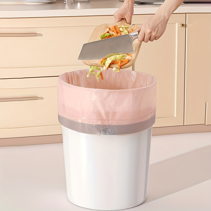 Extra Thick Durable Polyethylene Trash Bags 30 50 100 Pack for Kitchen Bathroom Bedroom