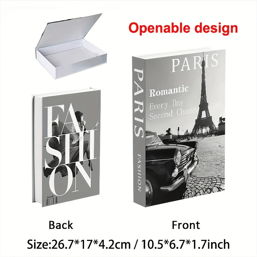 Decorative Fake Book Ornament for Living Rooms and Offices