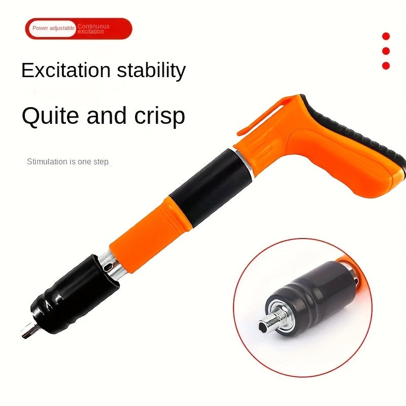 Mini Nail Gun Kit with 5-Speed Manual Operation for Wood and Brick Walls