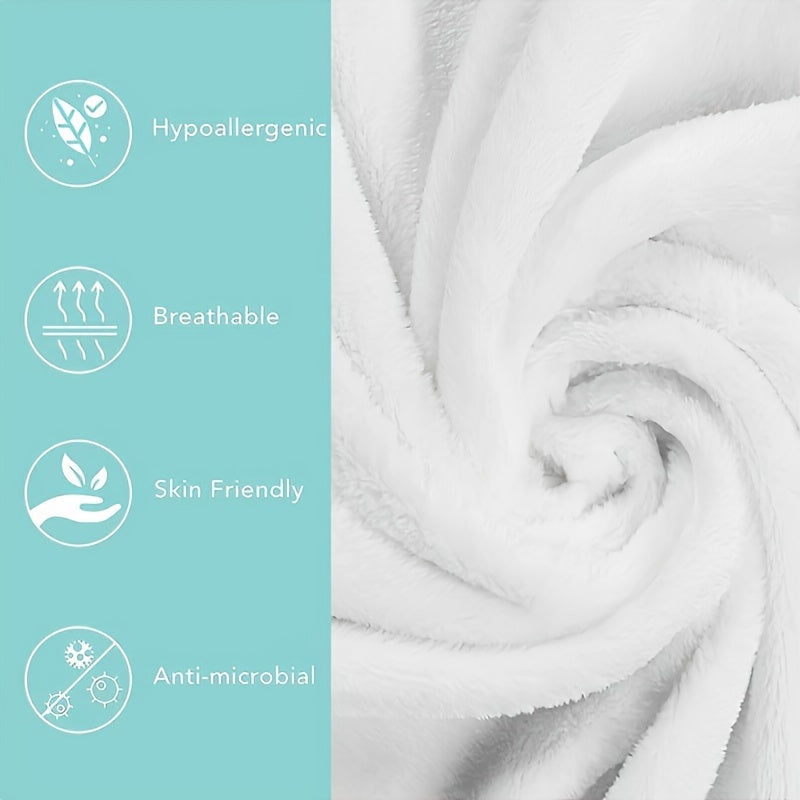 Manta de felpa oversize verde para sofá, cama, camping, para todas las estaciones, hipoalergénica