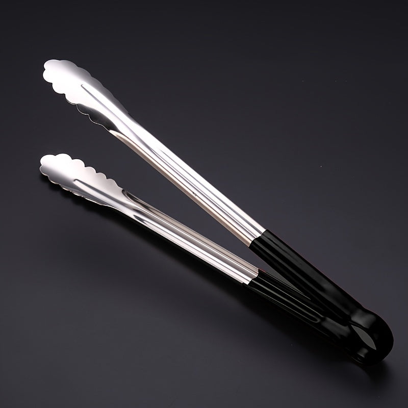 Stainless Steel Kitchen Tongs for BBQ and Serving Non-Slip Multi-Functional