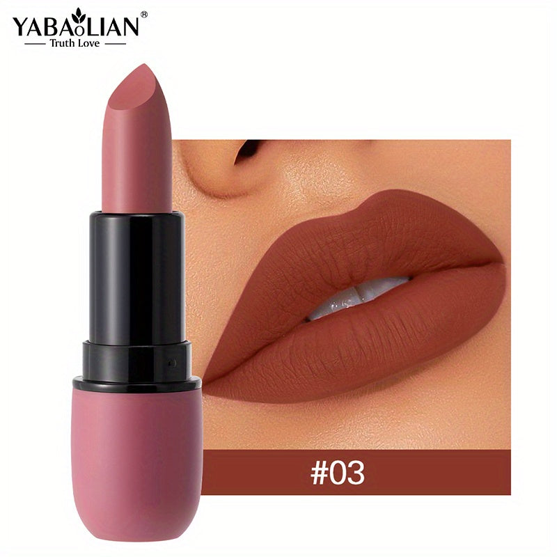 Set de labiales mate de terciopelo para mujer, 6 colores, a prueba de agua, a prueba de manchas, de larga duración