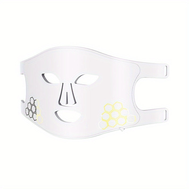 Rechargeable 1500mAh Lithium Battery Beauty Mask with Dual Power Mode