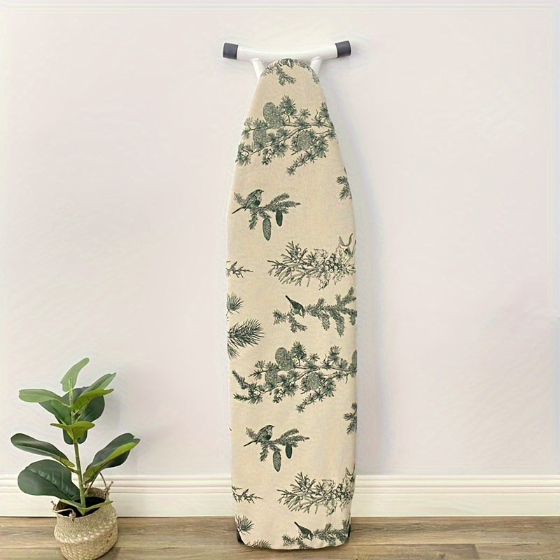 «Temir taxtangizni qirralarini issiqdan himoya qiluvchi qoplama bilan himoya qiling. Standart o'lchamdagi 38.16x137.16 sm taxtalar bilan mos keladi (taxta kiritilmagan). Temir taxtangizni yangi ko'rinishda saqlash uchun zarur bo'lgan uy jihozi.»