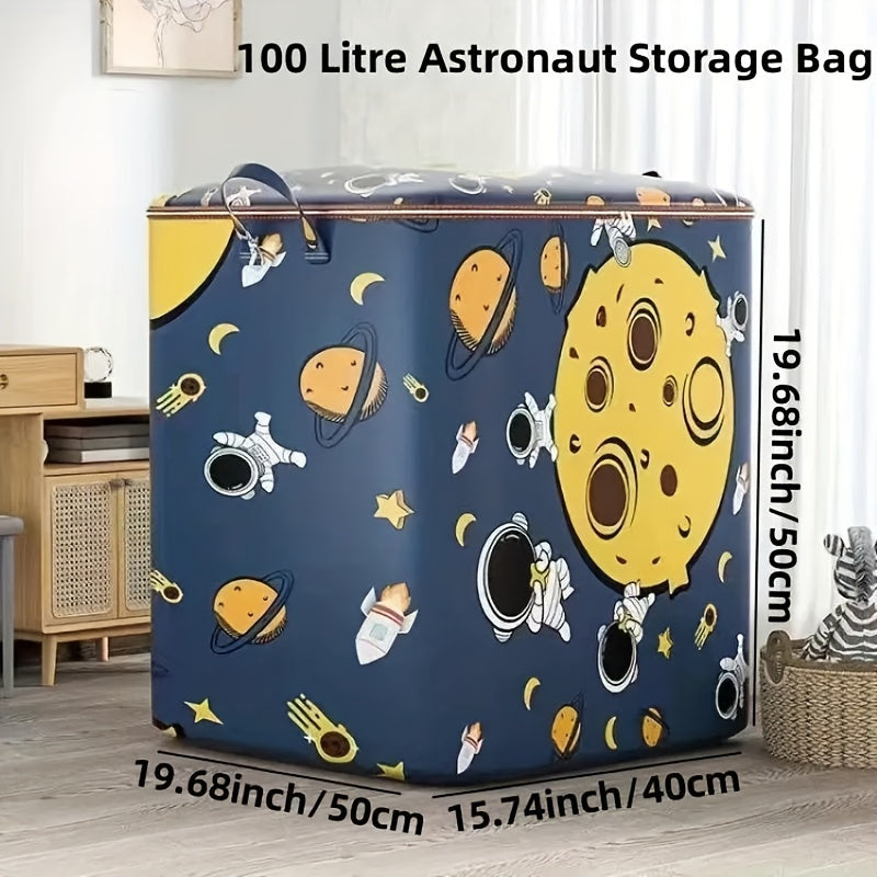 Waterproof Storage Bag with Reinforced Handles for Home, Moving, Under-Bed, Clothing and Blanket Storage