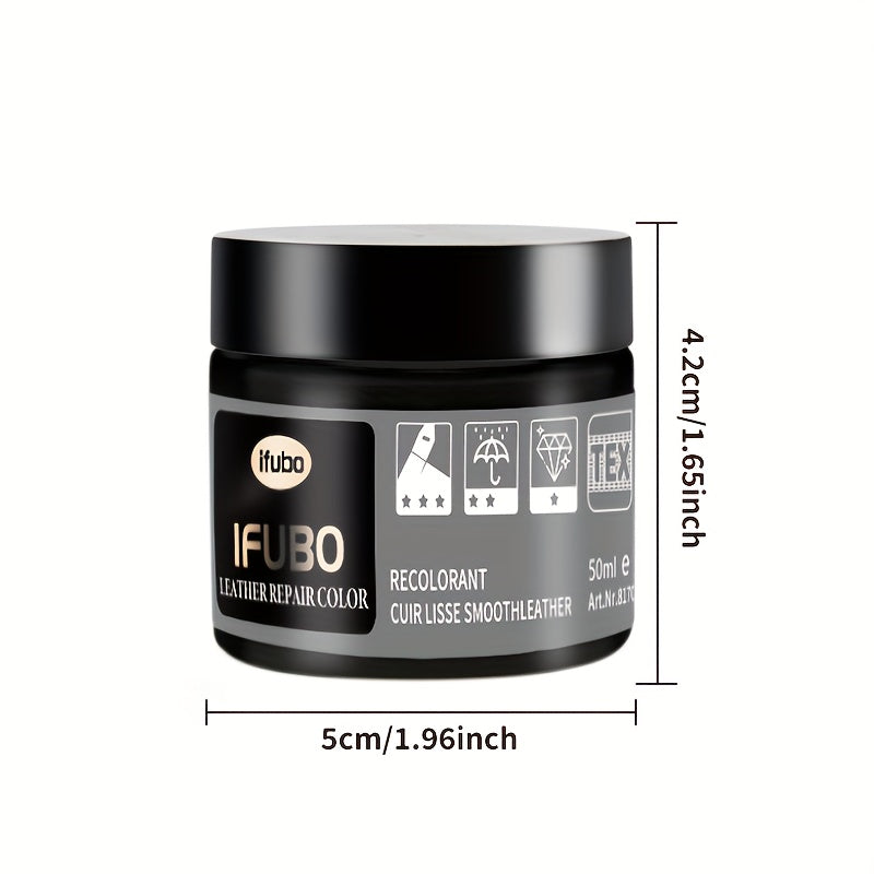 Kit de reparación de vinilo para asientos de coche y sofás incluye limpiador de pintura