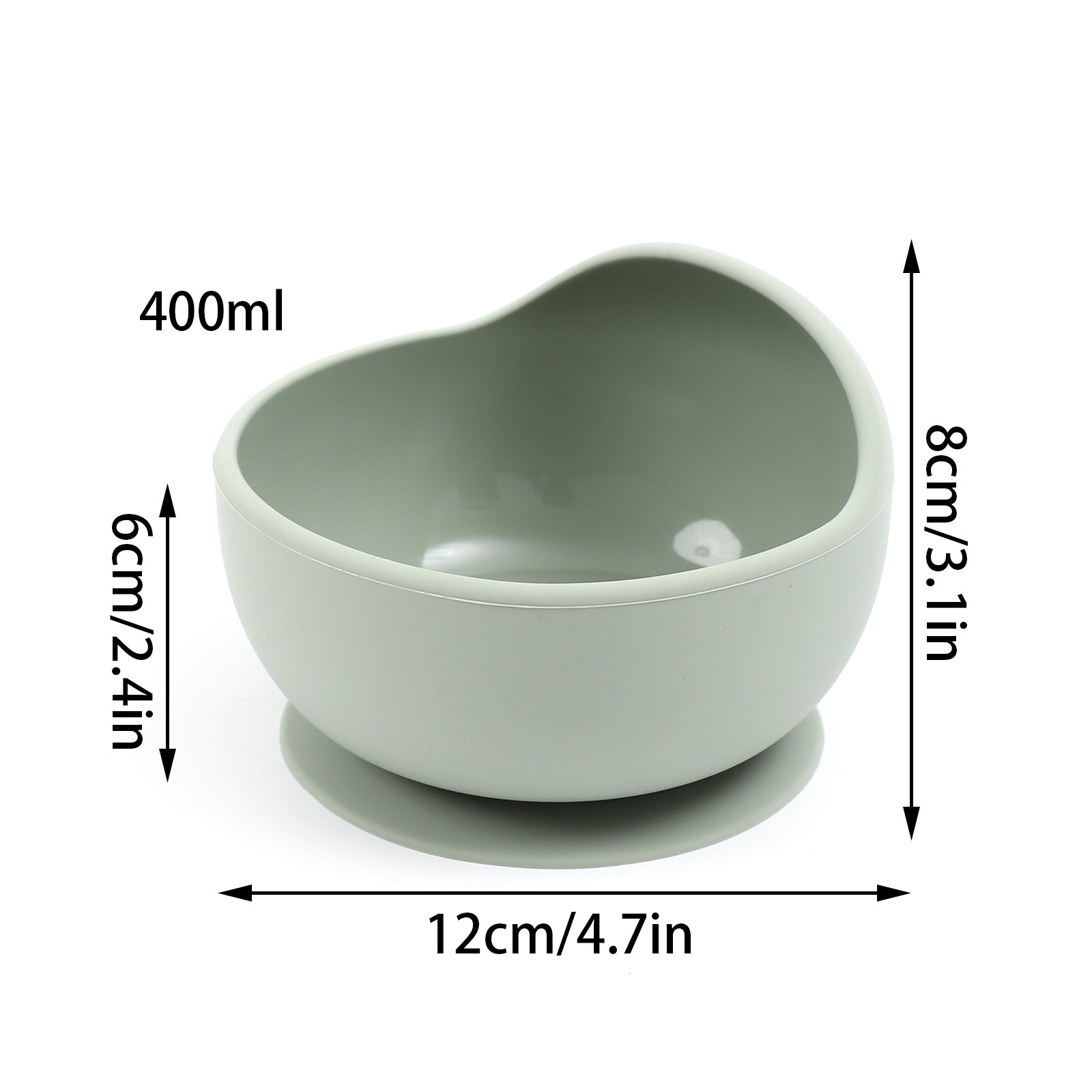 Baby Feeding Bowl Silicone Durable Food Grade Non-Toxic for Babies and Toddlers