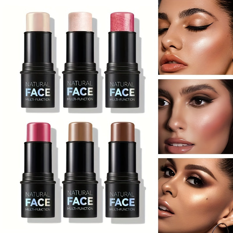 Многофункциональный крем-стик для лица Natural Face Highlighter для корректора, румян, контуринга