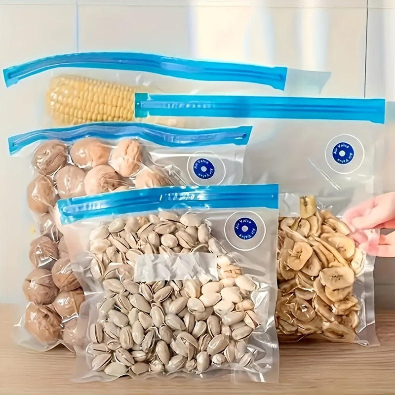 Vacuum Sealer Bags Set 30/50pcs Food Storage Large Medium Small Transparent PE