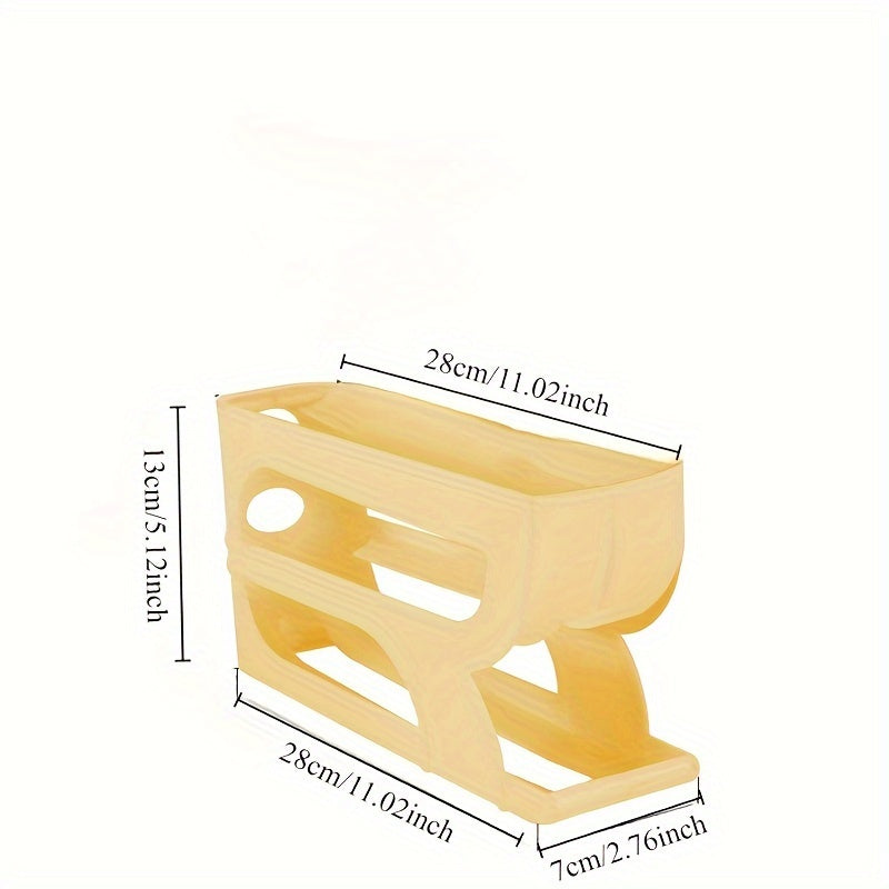 Egg Storage Box Automatic Rolling Food Grade Plastic No Battery