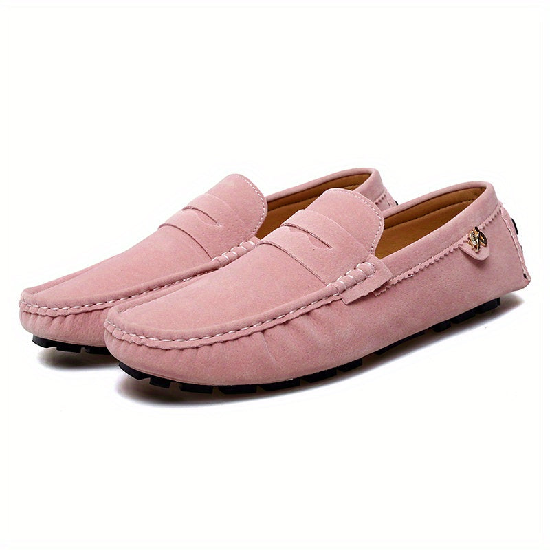 Women's Slip-On Loafers in Bright Colors with Anti-Slip Rubber Sole