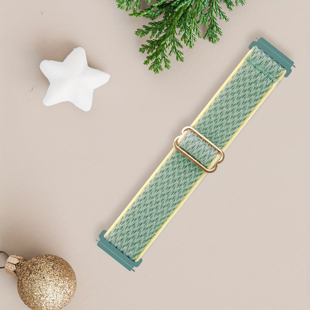 20-22mm bilak uchun nylon tasma, suvga chidamli, batareyasiz, qopqoq va halqa yopilishi.