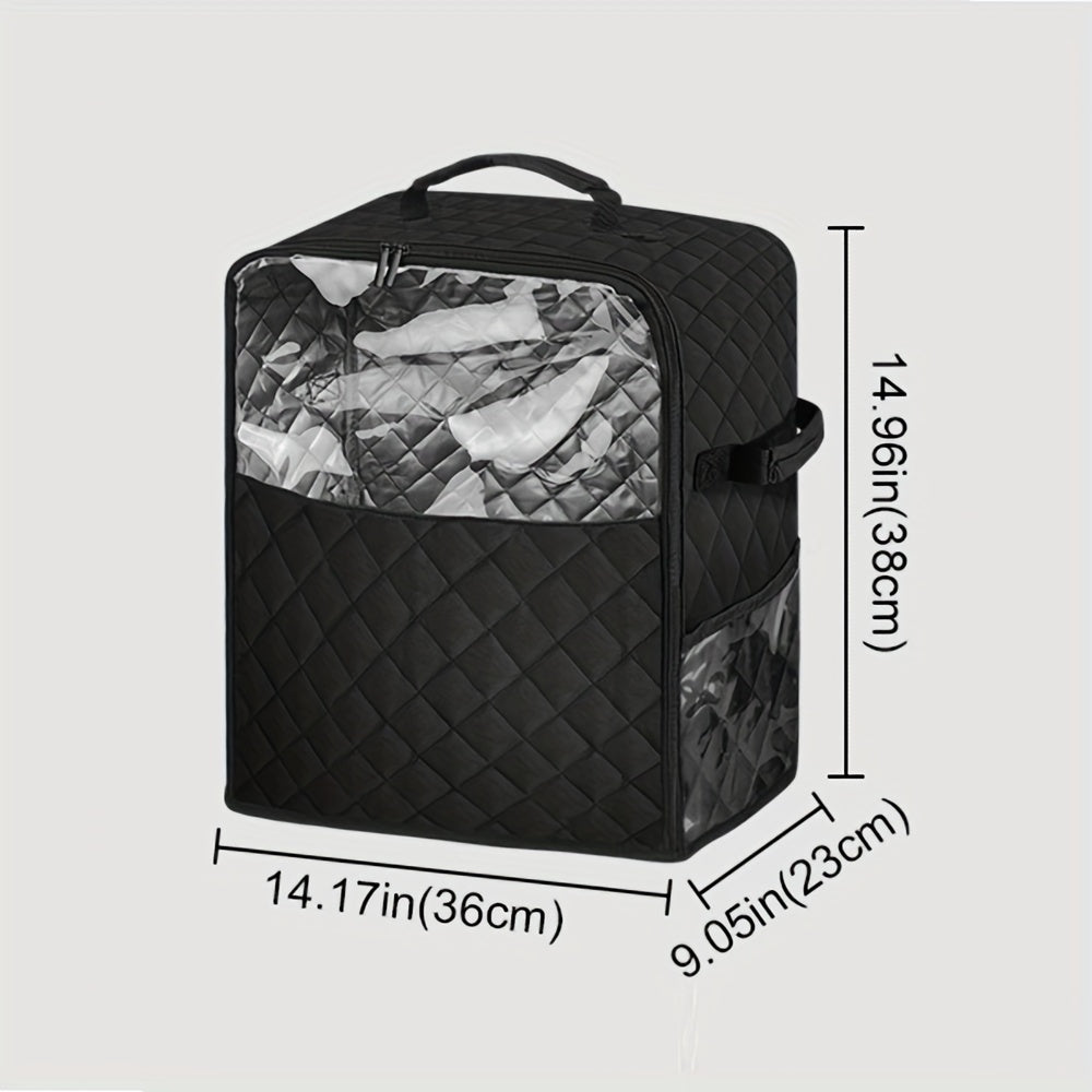 Vertical Mixer Storage Bag with Pockets Dust Cover for Blenders Durable Non-Food Safe