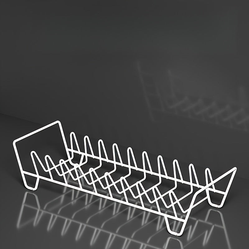 Dish Rack for Kitchen Dishes, 1-Piece, Space-Saving, Durable Steel