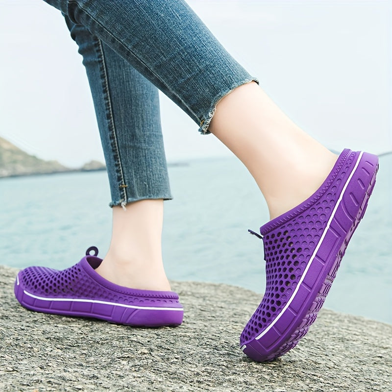 Ayollar uchun EVA klogsli slaydlar, kundalik, nafas oladigan, osongina kiyiladigan yozgi choyshablar